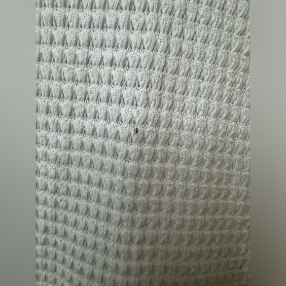 Longline Ivory Button Down Cardigan - Picture 8 of 11